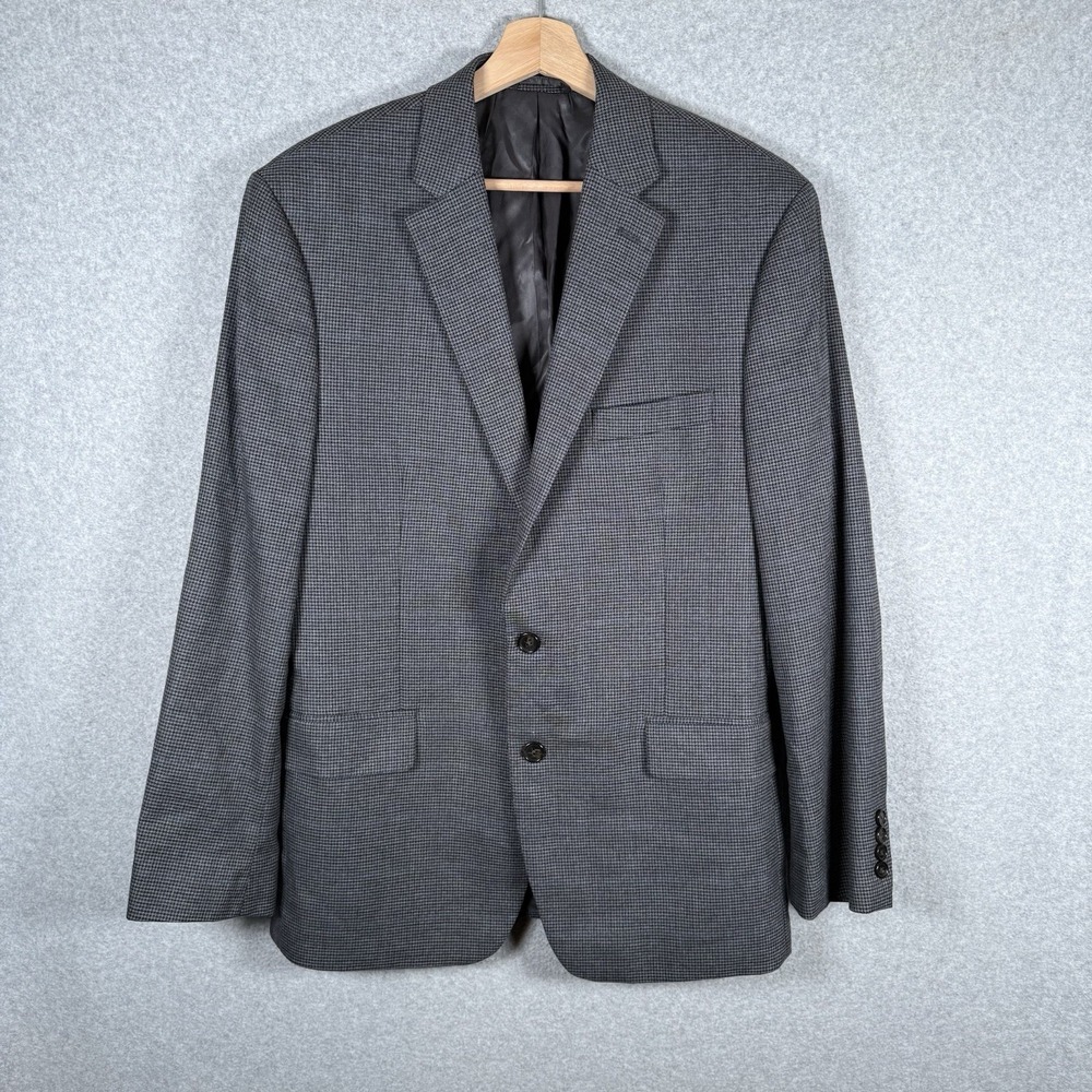 Lauren ralph lauren blazer jacket mens 40 gray tweed wool sport coat